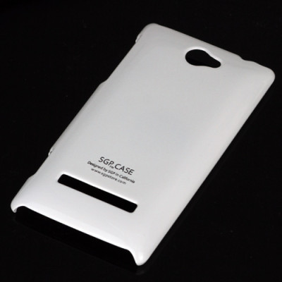 Твърди гърбове Твърди гърбове за HTC Твърд предпазен гръб SGP за HTC Windows Phone 8S бял